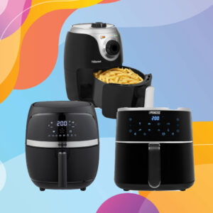 Drie airfryers van onder de 60 euro