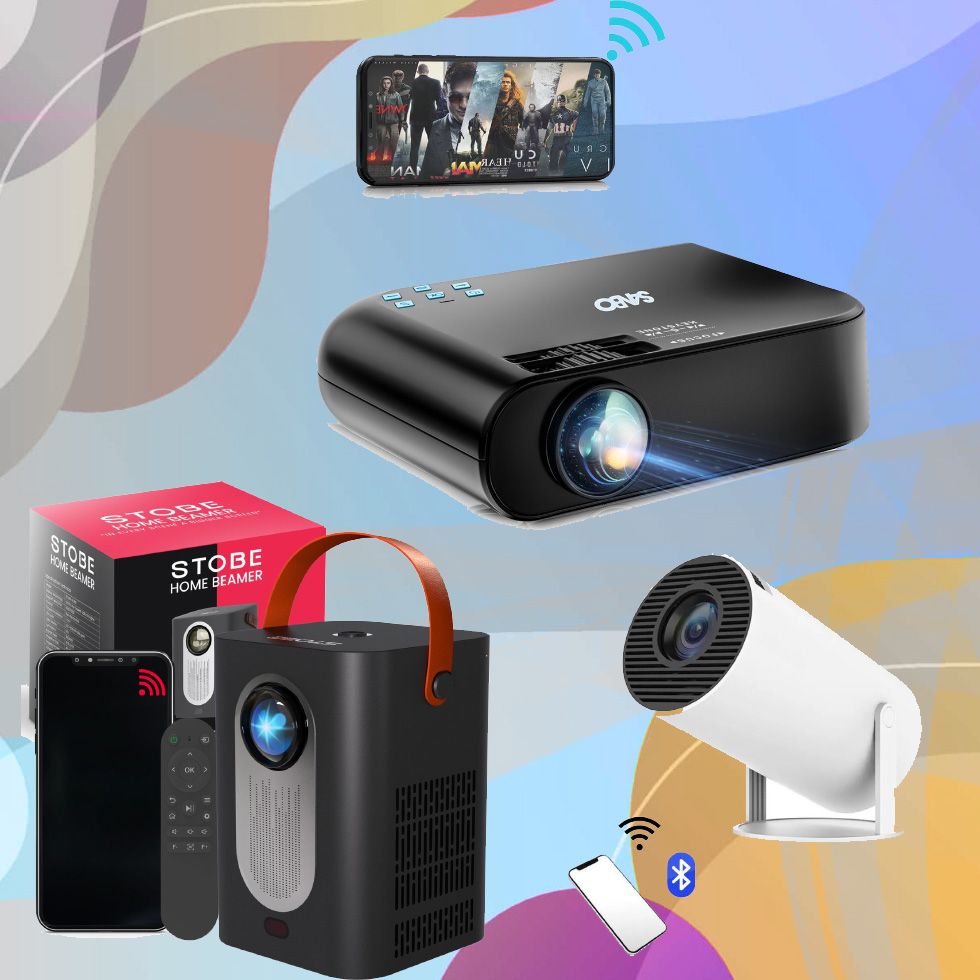 Mini beamers met optie streamen vanaf telefoon