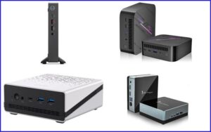 Afbeelding met de 4 beste mini pcs